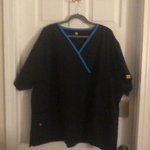 Plus size scrub tops, new with tags. Size 5x women scrubs.